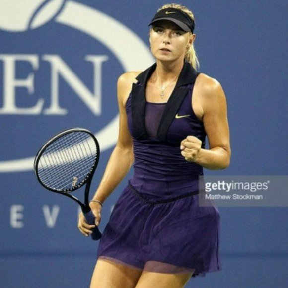 sharapova tennis dress